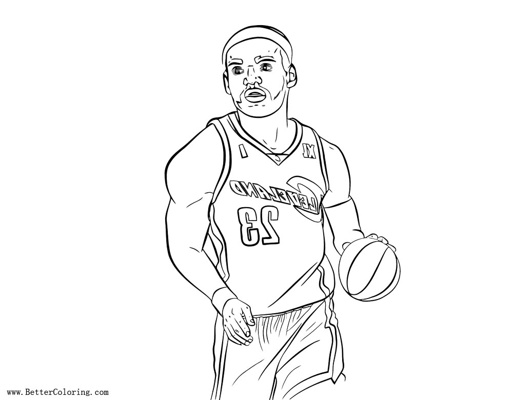 Lebron James Coloring Pages Line Art Free Printable Coloring Pages Lebron James Coloring Pages Line Art Free Printable Coloring Pages