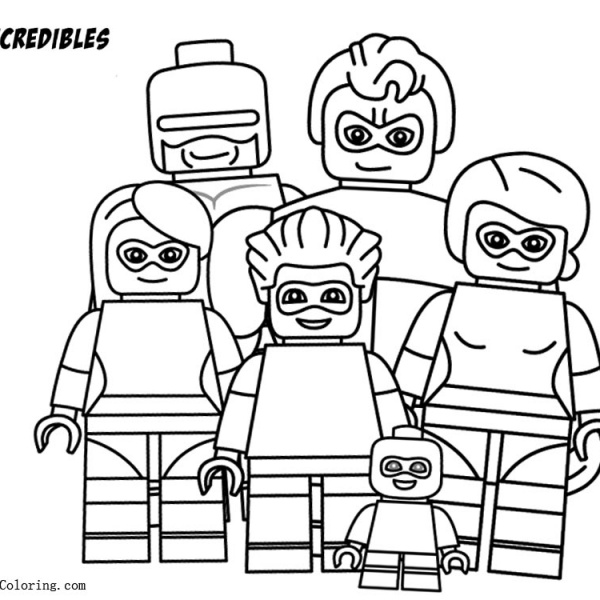 Dad from Incredibles 2 Coloring Pages - Free Printable Coloring Pages