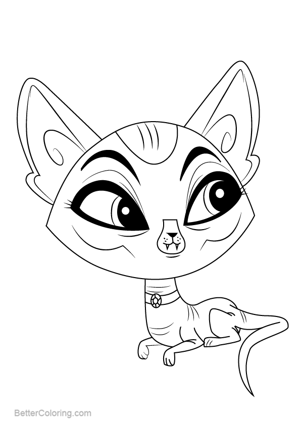 Free Littlest Pet Shop Coloring Pages Cairo printable