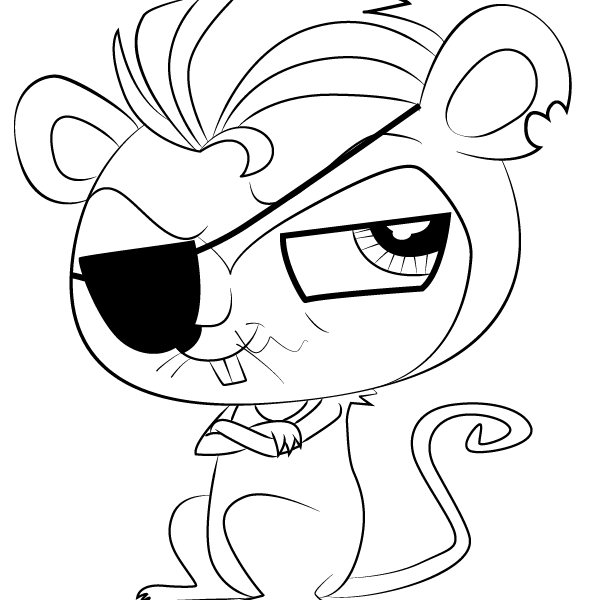 Apple Blossom from Shopkins Coloring Pages - Free Printable Coloring Pages
