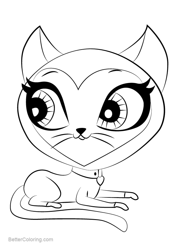 Free Littlest Pet Shop Coloring Pages Scout Kerry printable