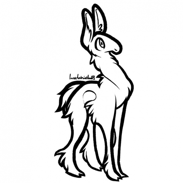 Llama Coloring Pages Smiling - Free Printable Coloring Pages