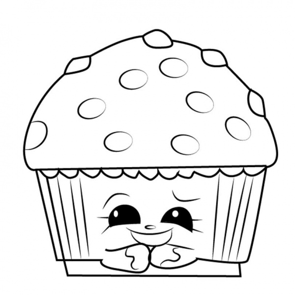 Candy Kisses Shopkins Coloring Pages Printable and Free Free