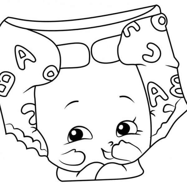 Kooky Cookie from Shopkins Coloring Pages - Free Printable Coloring Pages