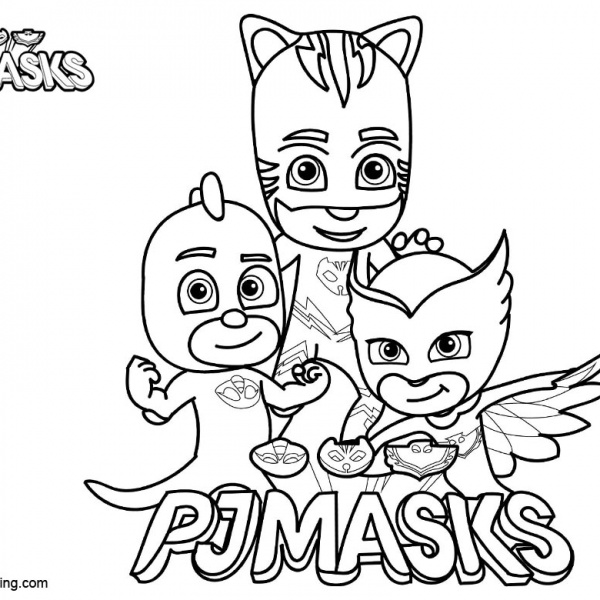 Catboy from PJ Masks Coloring Pages Free Printable Coloring Pages