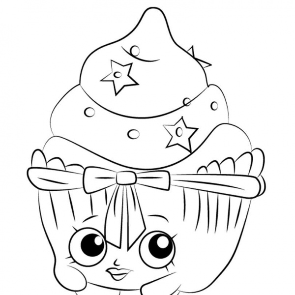 Banana Splitty from Shopkins Coloring Pages - Free Printable Coloring Pages