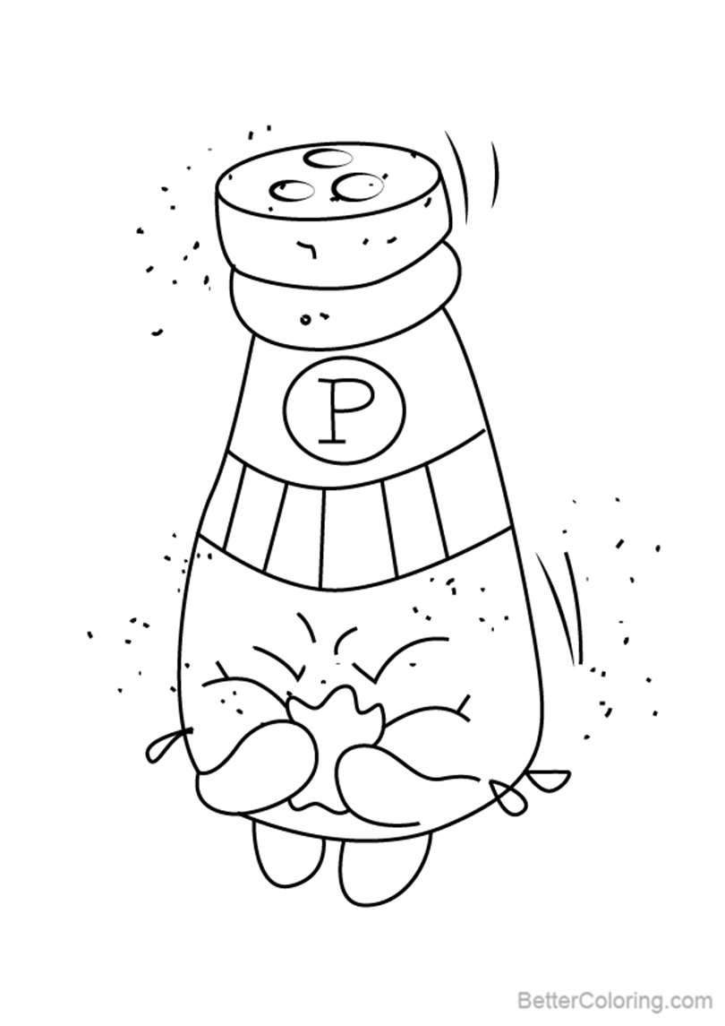 Free Peppe Pepper from Shopkins Coloring Pages printable
