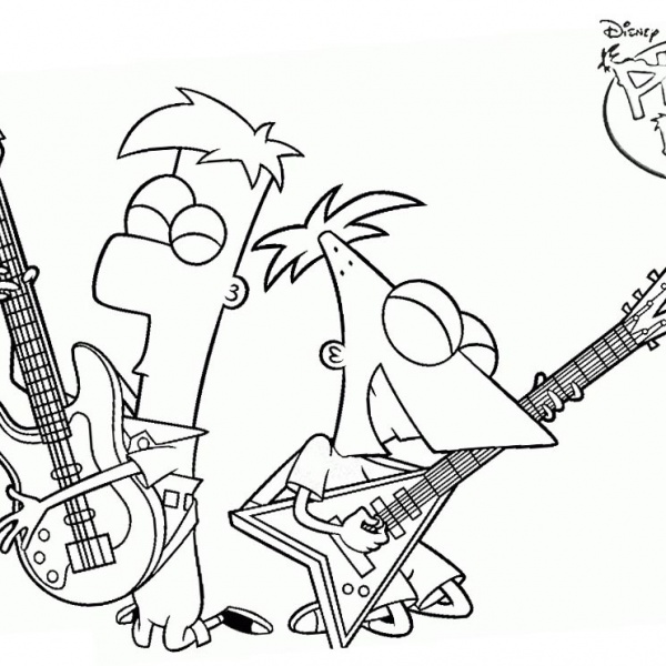 Buford Phineas And Ferb Coloring Pages