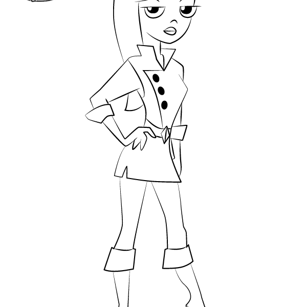 Buford Phineas And Ferb Coloring Pages