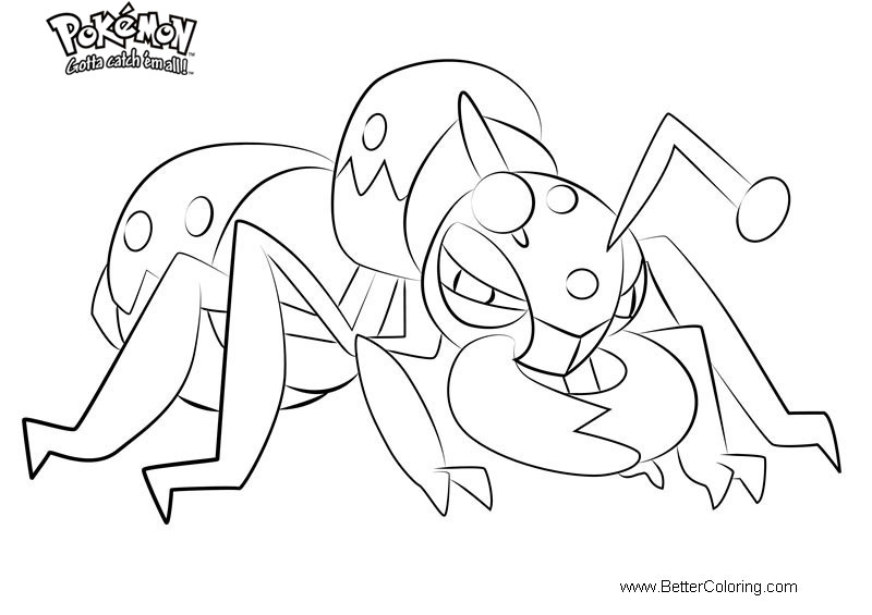 Free Pokemon Coloring Pages Durant printable
