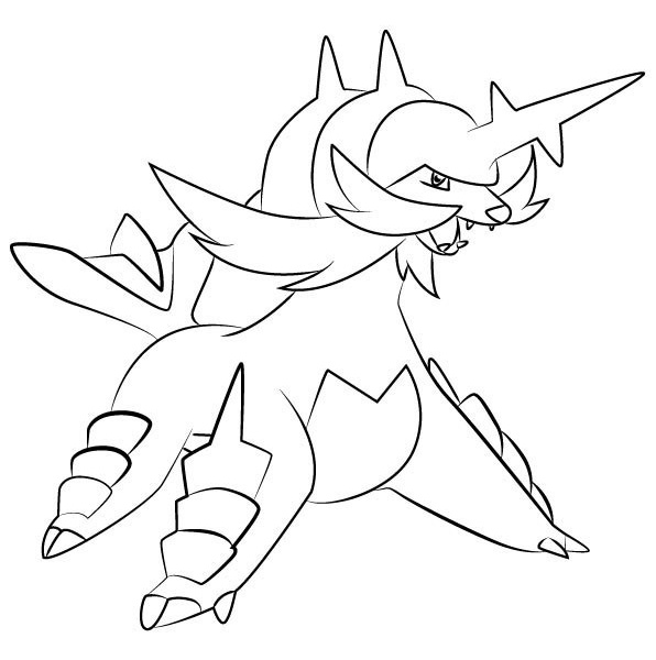 Pokemon Coloring Pages Mega Gardevoir - Free Printable Coloring Pages