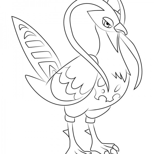 Pokemon Coloring Pages Swablu - Free Printable Coloring Pages