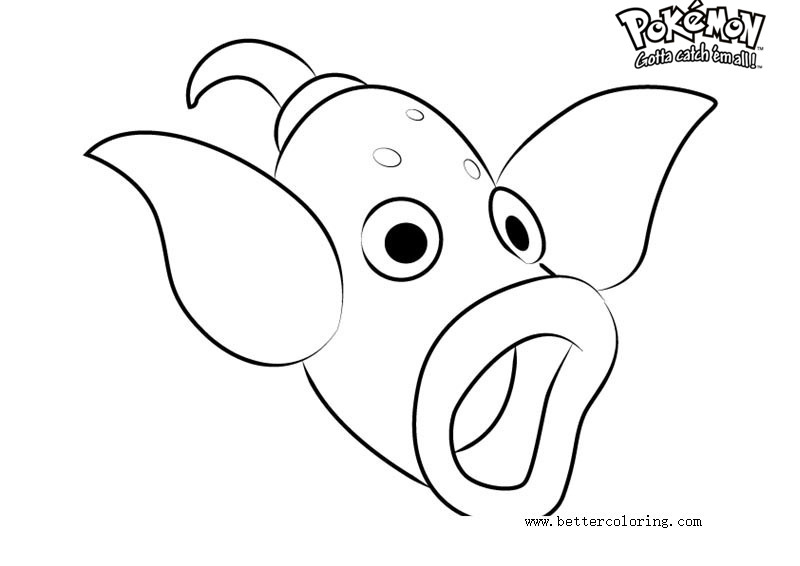 Pokemon Coloring Pages Weepinbell Free Printable Coloring Pages