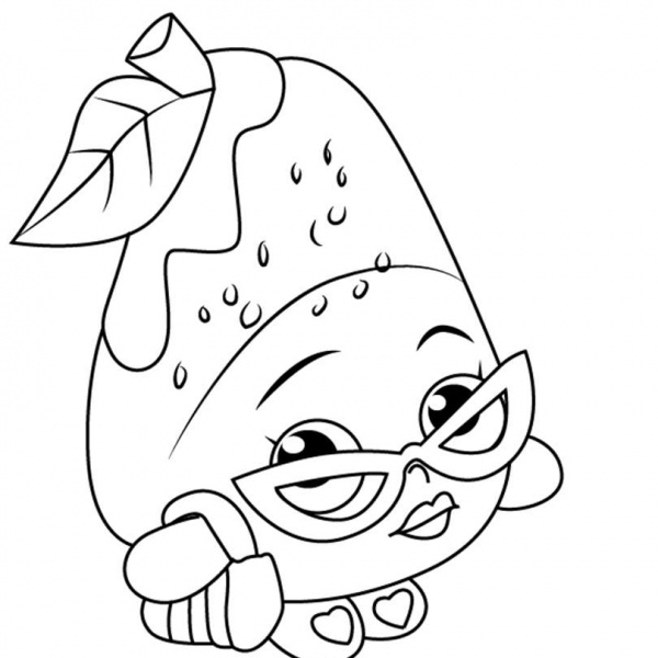 Lenny Lime from Shopkins Coloring Pages - Free Printable Coloring Pages