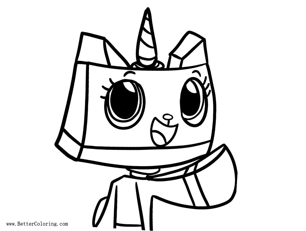 Princess Unikitty Coloring Pages Fan Art - Free Printable Coloring Pages