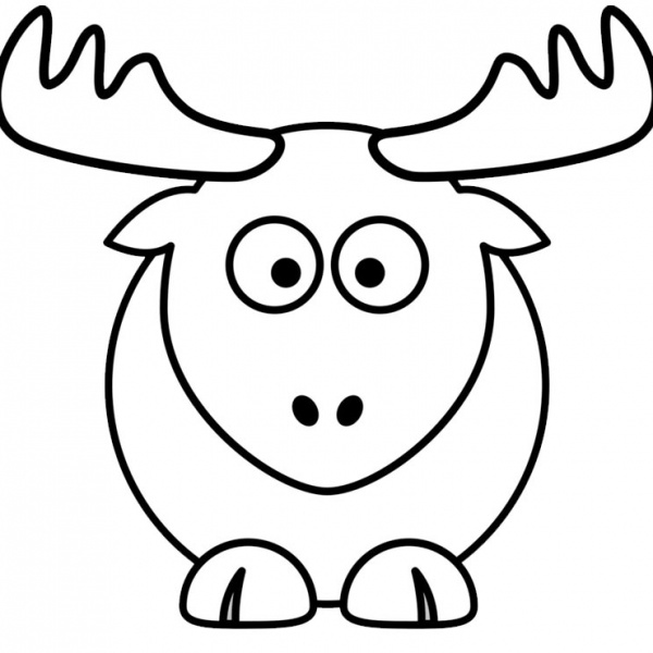 Realistic Reindeer Coloring Pages - Free Printable Coloring Pages
