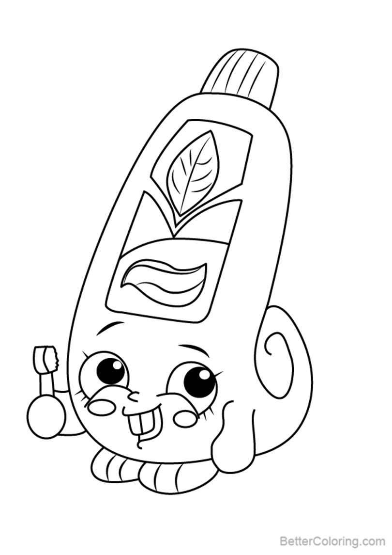 Scrubs from Shopkins Coloring Pages - Free Printable Coloring Pages