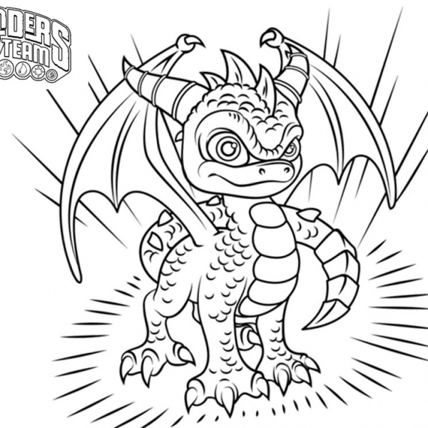 Skylanders Coloring Pages - Free Printable Coloring Pages