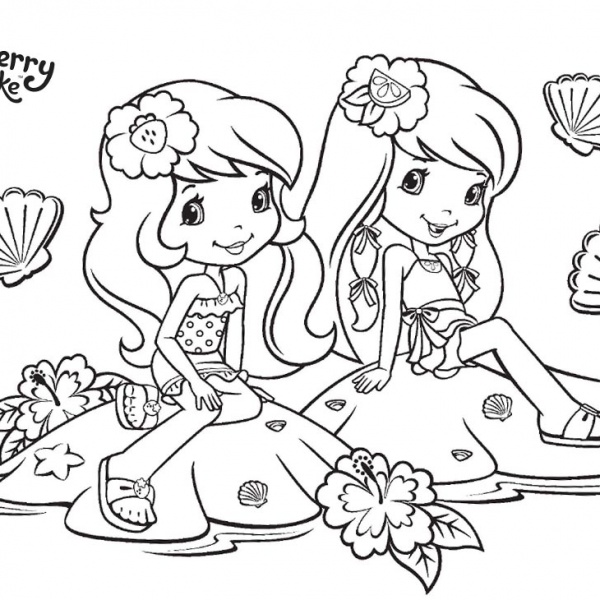 Strawberry Shortcake Coloring Pages - Free Printable Coloring Pages