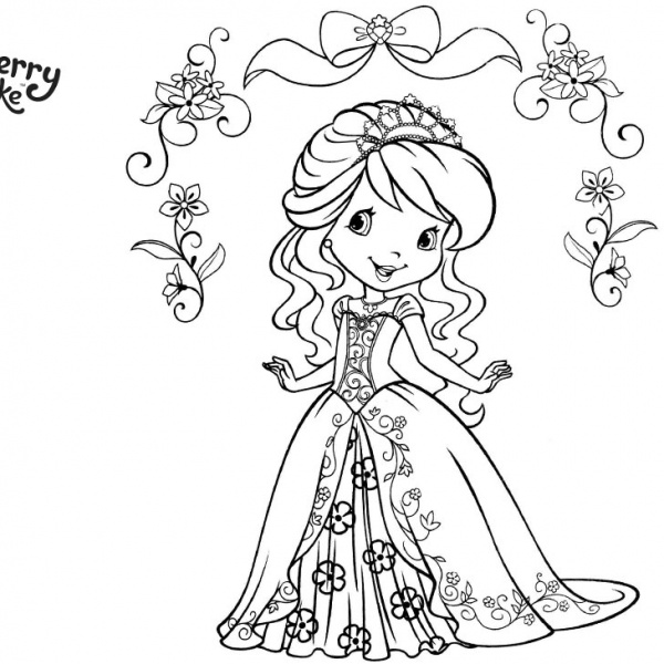 Strawberry Shortcake Coloring Pages - Free Printable Coloring Pages