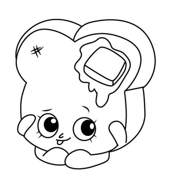 Dum Mee Mee from Shopkins Coloring Pages - Free Printable Coloring Pages