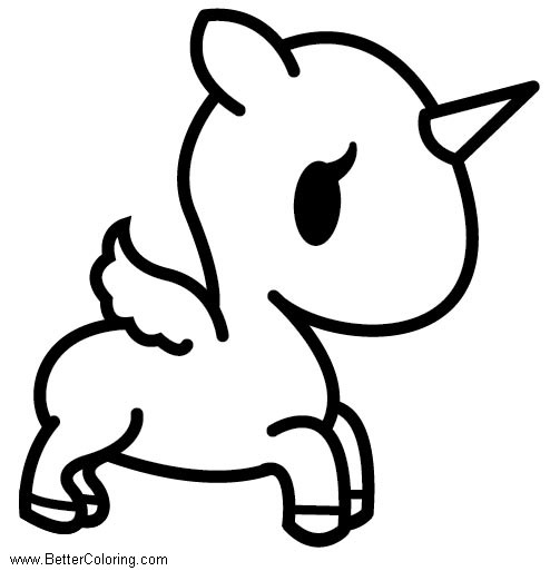 Free Tokidoki Unicorno Coloring Pages by umbreon72 printable