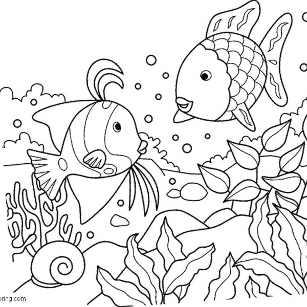 Under The Sea Coloring Pages - Free Printable Coloring Pages