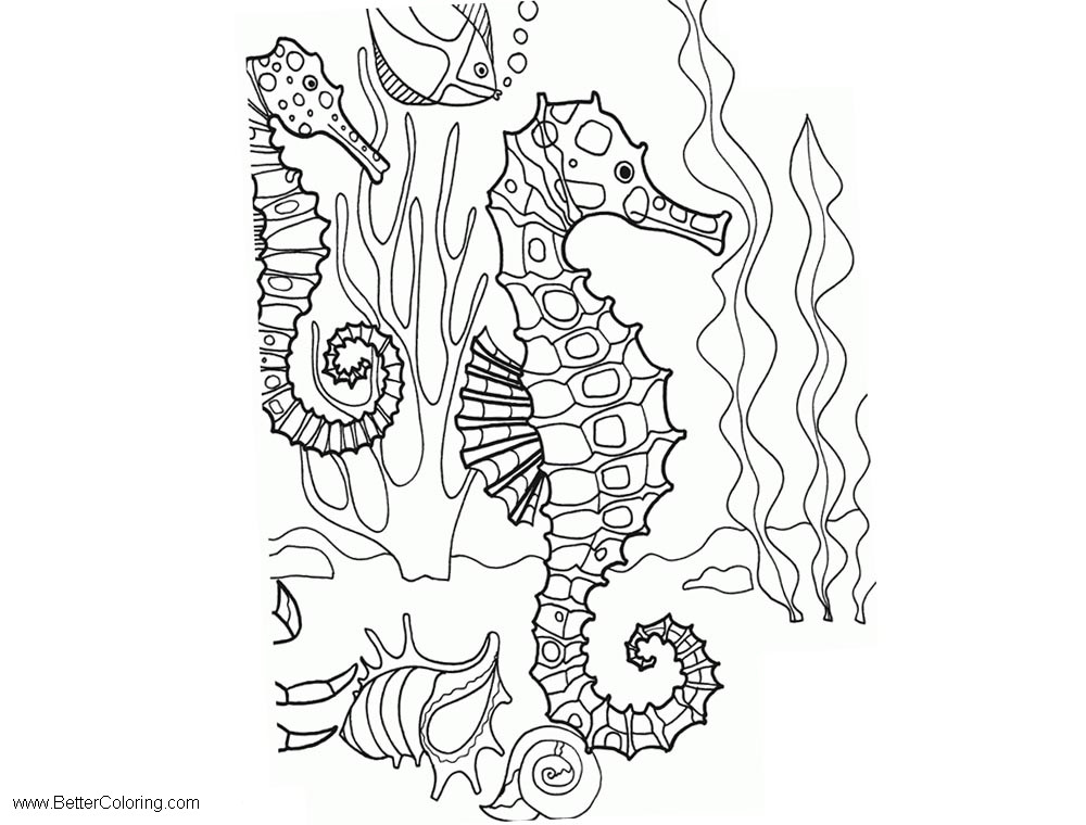 Coloring Pages To Print Free Ocean 4