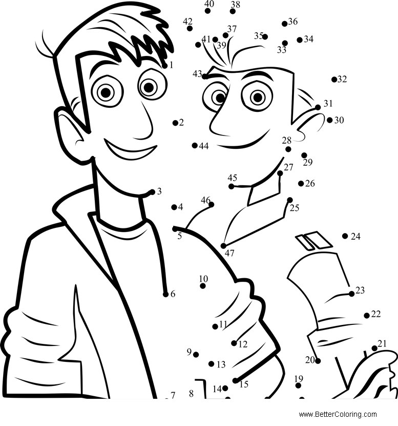 Download Wild Kratts Coloring Pages Connect the Dots - Free Printable Coloring Pages