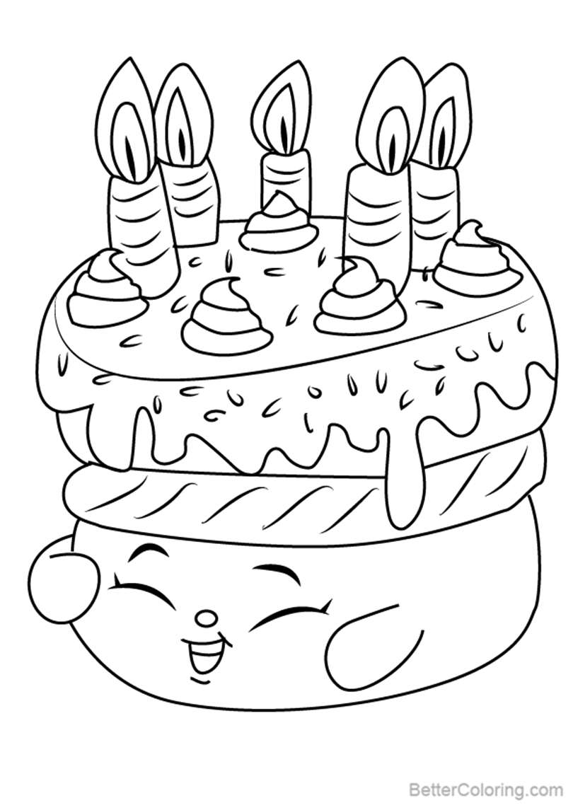 Free Wishes from Shopkins Coloring Pages printable
