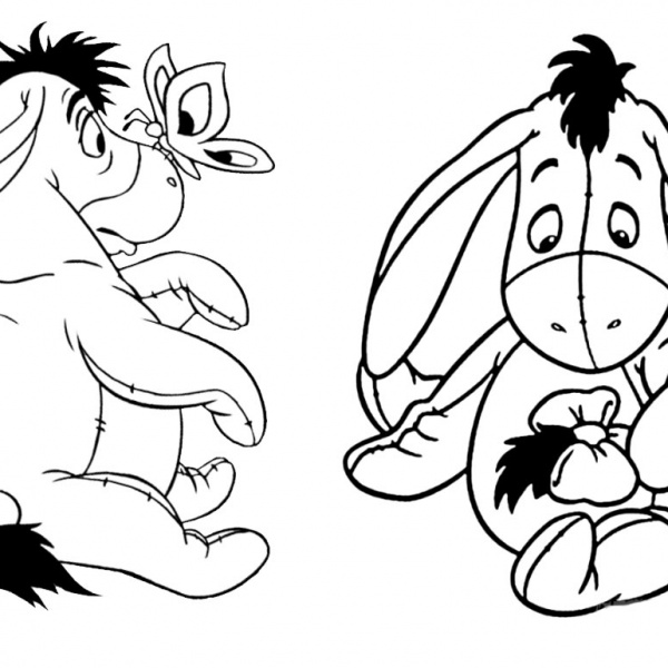 Eeyore Coloring Pages - Free Printable Coloring Pages