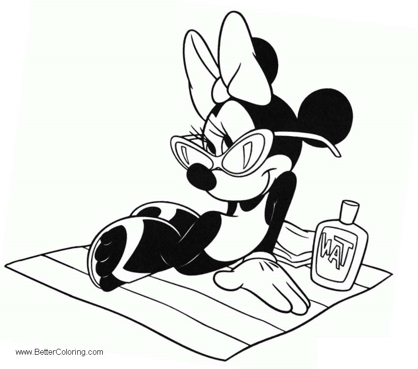 Download Beach Towel Clipart Disney Mickey - Free Printable ...