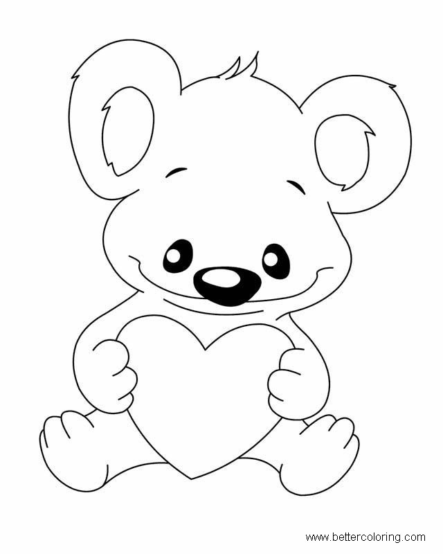 Build A Bear Coloring Pages Baby Bear Free Printable Coloring Pages
