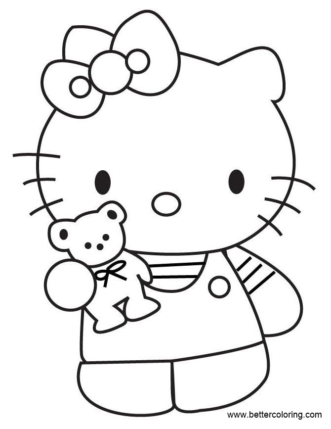 Download Build A Bear Coloring Page