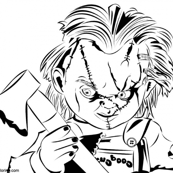 Chucky Coloring Pages - Free Printable Coloring Pages