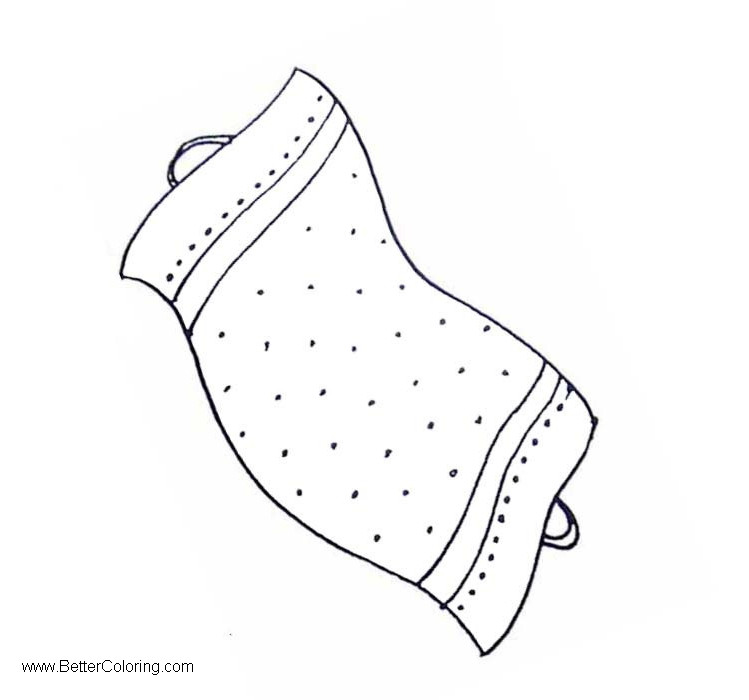 Towel Coloring Pages