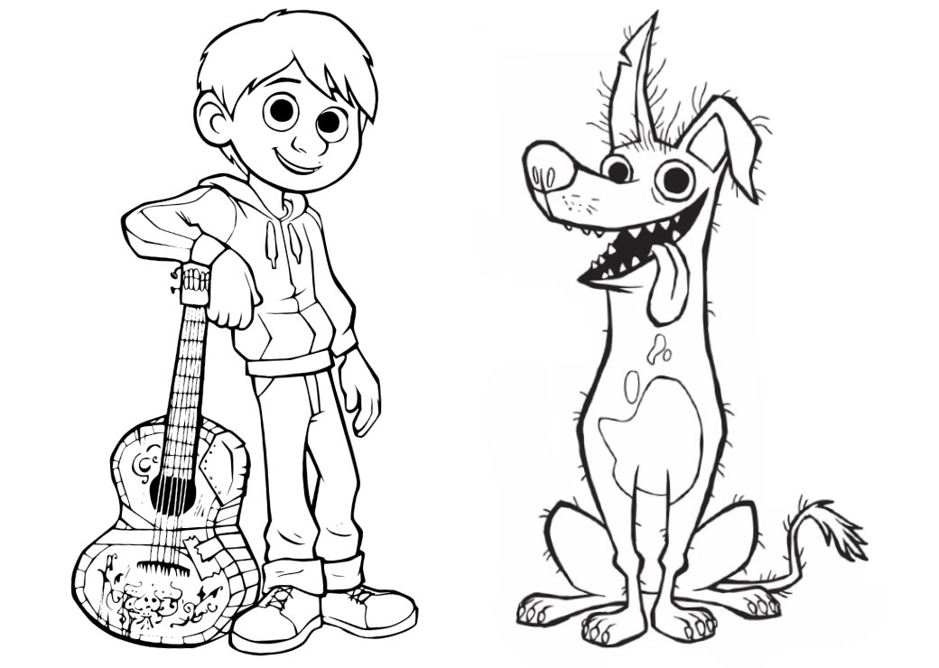 Coco Movie Coloring Pages Printable Coloring Pages