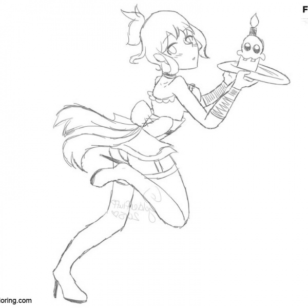 Ballora Coloring Pages Coloring Pages