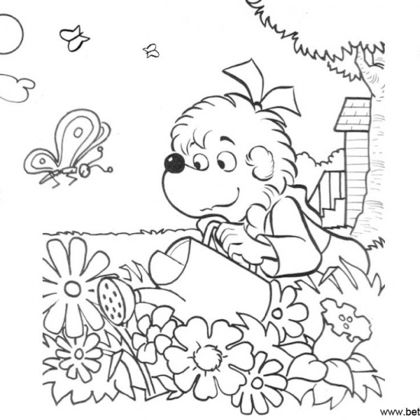 Garden Coloring Pages from Japan - Free Printable Coloring Pages