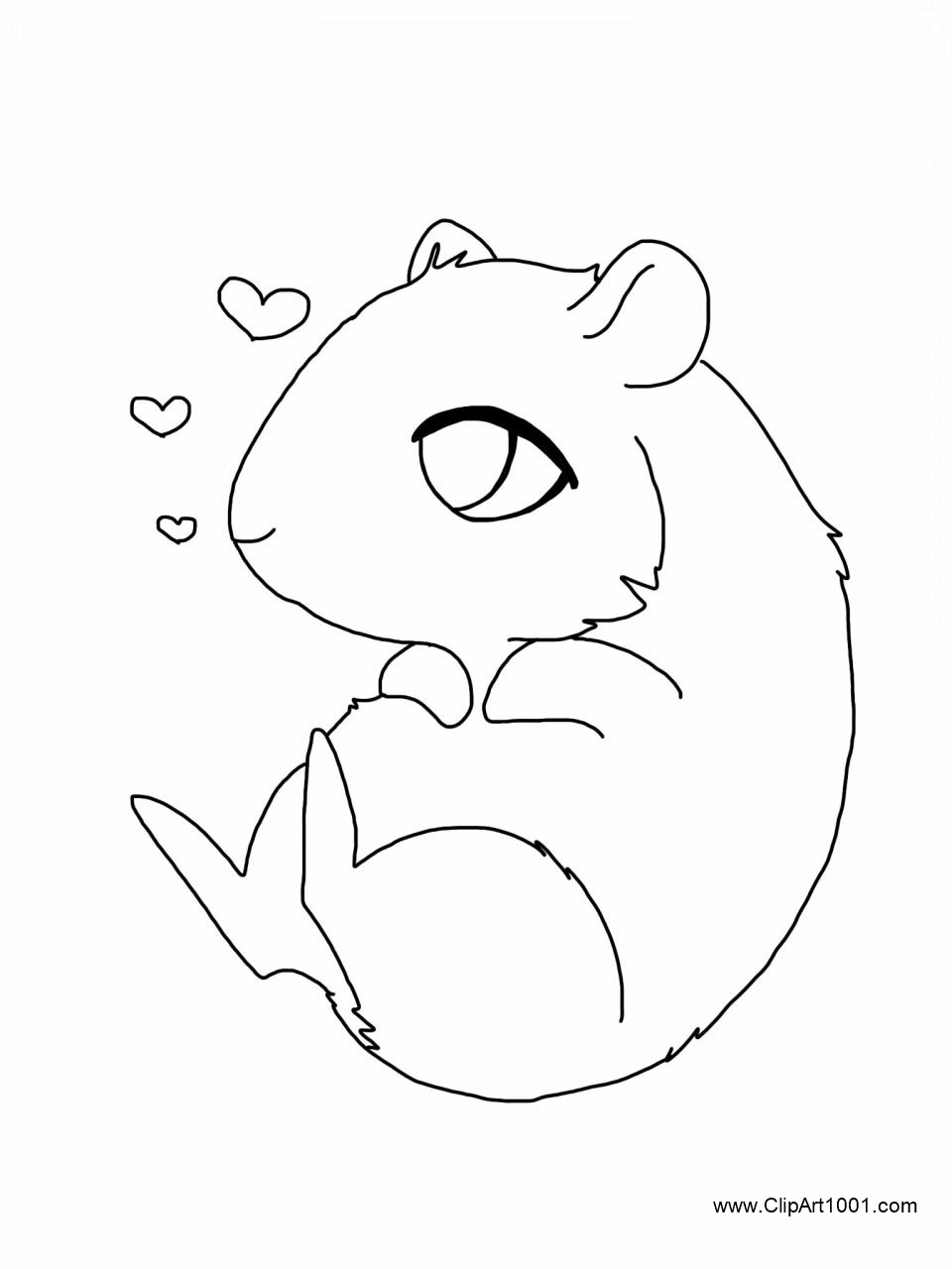 Guinea Pig Coloring Pages by Styx the Avia - Free Printable Coloring Pages