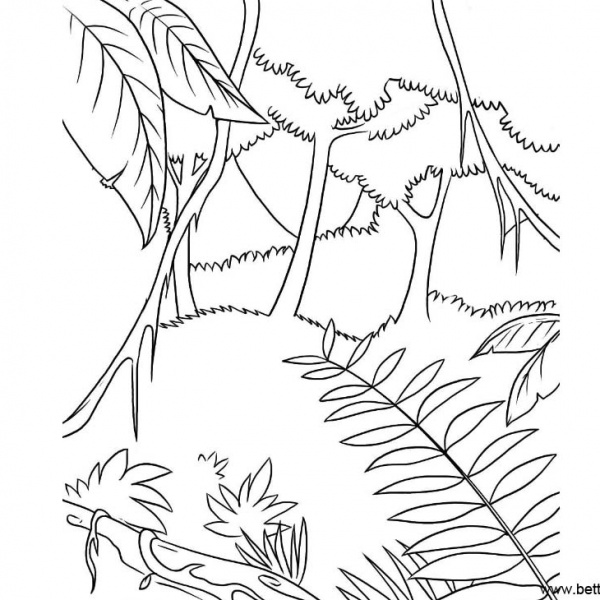 Jungle Coloring Pages Connect the Dots by Number - Free Printable ...