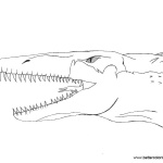 Baryonyx from Jurassic World Coloring Pages - Free Printable Coloring Pages