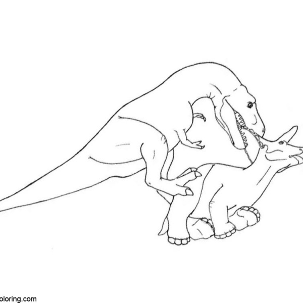 Jurassic World Fallen Kingdom Dinosaurs Coloring Pages - Free Printable