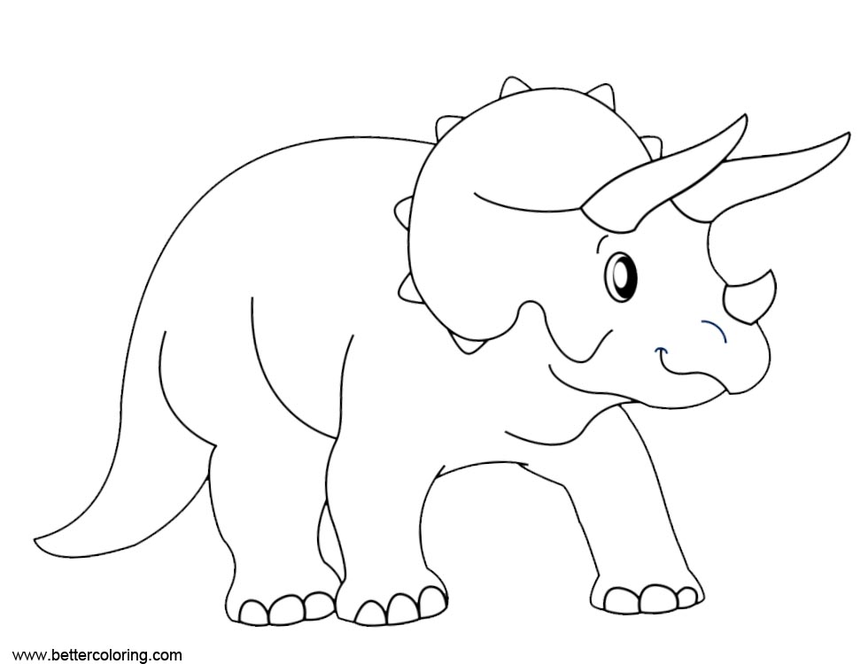 Jurassic World Fallen Kingdom Coloring Pages Triceratops - Free