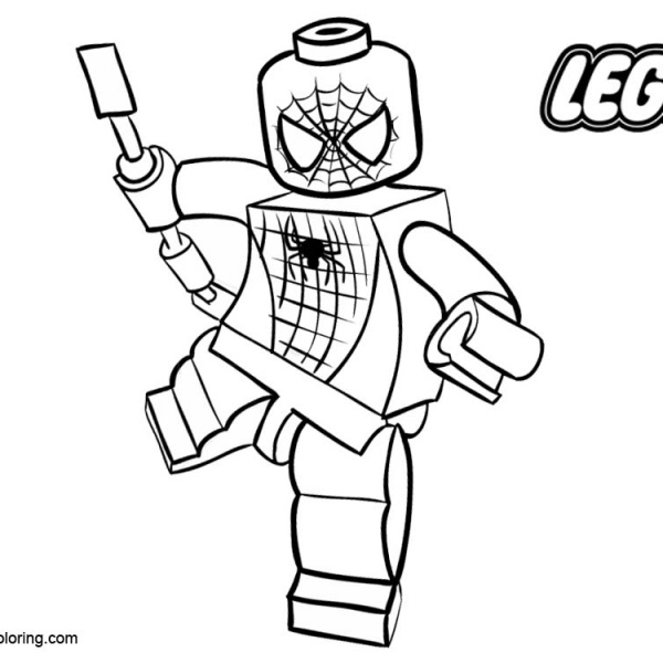 lego superhero drawing