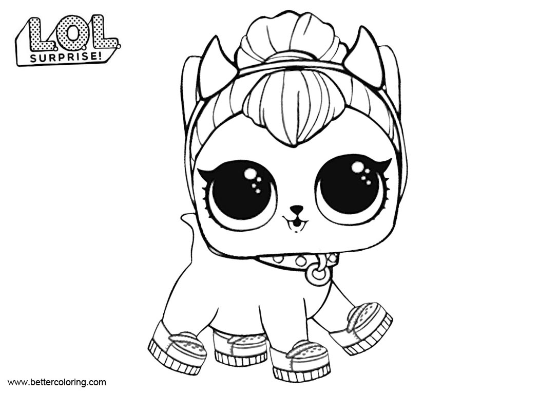 LOL Surprise Pets Coloring Pages - Free Printable Coloring Pages