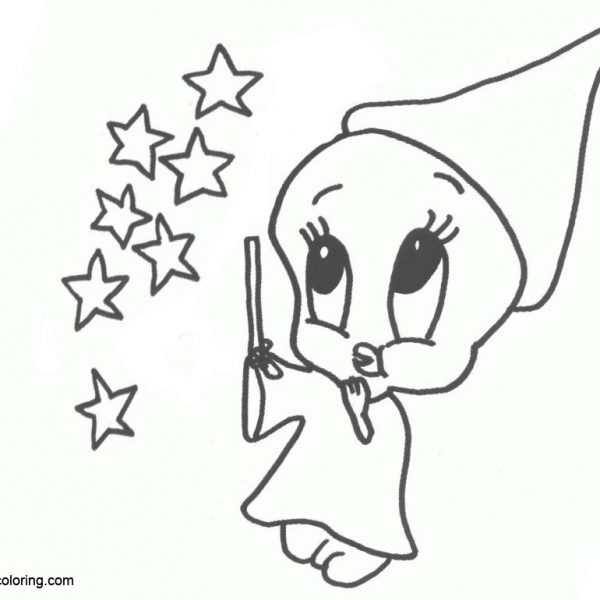 Tweety Bird Coloring Pages - Free Printable Coloring Pages