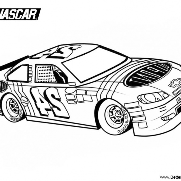 Modified Nascar Coloring Pages - Free Printable Coloring Pages