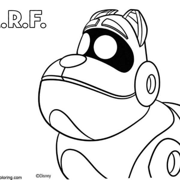 Puppy Dog Pals Coloring Pages - Free Printable Coloring Pages