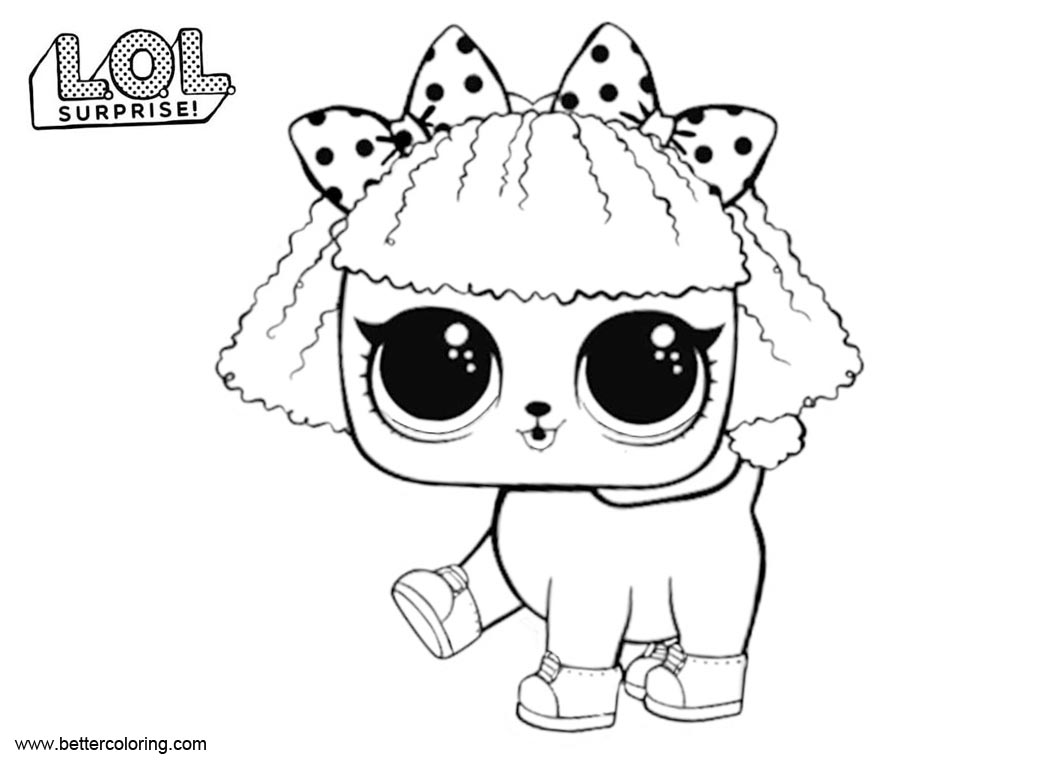 Lol Surprise Coloring Pages Pets Lol Dolls Bunny Coloring Pages | My